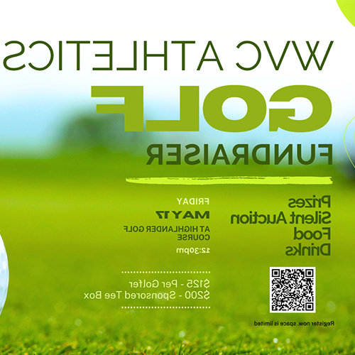 5月17日的WVC田径高尔夫筹款活动